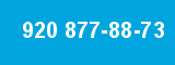 920 877-88-73